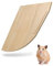 PETGARD Holz-Etage ECKI Giant 40 - Eck-Etage für Heimtier-Käfig - Käfig-Erweiterung aus Holz - Käfig-Zubehör - Holzetage für Mäusekäfig 40x30x1 cm
