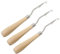 Umsole 6.3 Inch Wooden Latch Hook Tool for Rug Making and Art Crafts,3 Pack