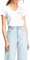 Levi's Damen Perfect V-Neck T-Shirt,White +,L