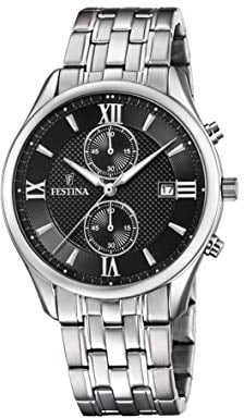 Festina Chronographen Timeless Chronograph Black