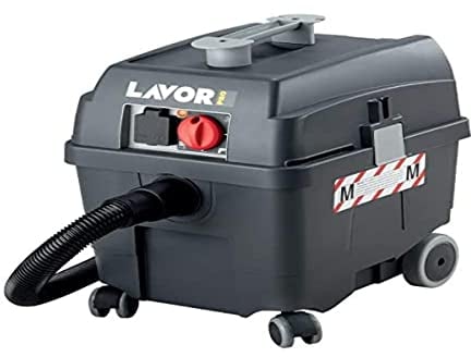 Lavor 0.052.0019 0019-Aspirador profesionale di polvo y líquido PRO Worker Em 1200/1400 W 70 L/s 24/2400 Vacío kPa/mmH2O depósito 30 lt, Acciaio