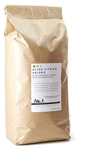 Acido Citrico Anidro in polvere - 2,5kg - Plastic Free