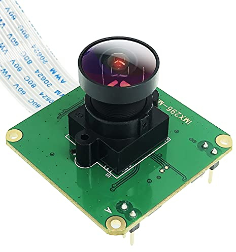 innomaker GS Global Shutter Kameramodul für Raspberry Pi mit IMX296 Mono-Sensor - 1456x1088 60fps, externer Trigger - Kompatibel mit Pi 5/4/3/Zero,Supports Rpi-Cam/Libcamera & External Trigger