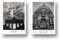 Freyheit | Premium Poster Set | stilvolles 2er-Set mit passenden Bildern in schwarz-weiß | 2 Stück in DIN A4 (21x30cm) | ohne Bilderrahmen » Städte « (Berlin)