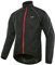 ARSUXEO Fahrradjacke Herren Wasserdichter Regenmantel Radjacke Fahrrad Atmungsaktive Leichte Windjacke R018 Schwarz Größe Groß