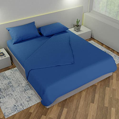 Leonardo Home - completo matrimoniale da Letto in cotone - compreso nel completo 1 lenzuolo - 2 federe per cuscini standard - 1 sotto con angoli