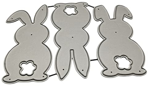 ECMQS (1) Ostern DIY Stanzschablone, Scrapbooking Prägeschablonen Stanzformen Schablonen Für Scrapbooking – 1109