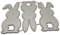 ECMQS (1) Ostern DIY Stanzschablone, Scrapbooking Prägeschablonen Stanzformen Schablonen Für Scrapbooking – 1109
