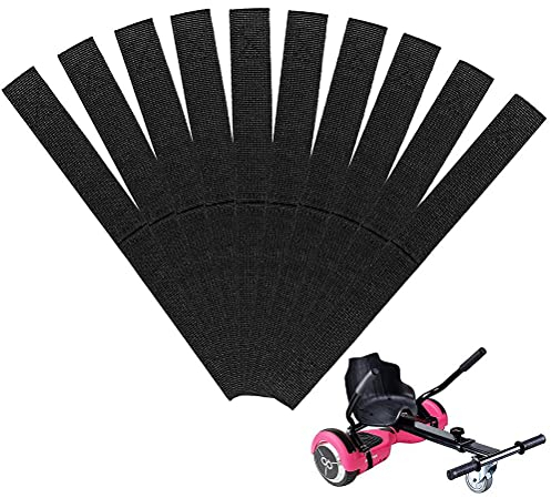 BSTCAR 10 Stück Rsatzgurte Hoverboard Gurte, Ersatzgurte Kart Zubehör Selbstbalance Roller
