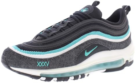 NIKE DN3275-001 Air Max 97 SE Sneaker Male Black/Sport Turq-Summit White EU 38