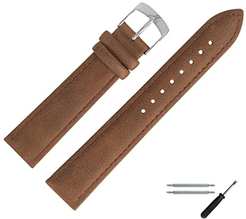 MARBURGER Uhrenarmband 16mm Leder - Werkzeug Montage Set 77116