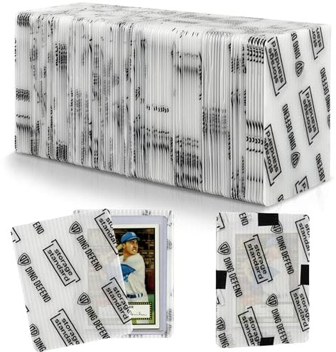 Trading Card Shipping Protectors 110 Pack 3.5'' x 4.5'' - Premium Ultra Strong Plastic Inserts Card Mailers - Precut Supply Sleeves for Sports MTG Cards Packaging - Flats for Card Breakers