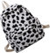 TENDYCOCO Tasche Rucksack Mit Kuhmuster Modisches Design Plüschmaterial Großes Fassungsvermögen Verstellbare Träger Für Schule Und Outdoor-aktivitäten