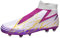 Scarpe Da Calcio Uomini Calcio Alta Top Sneakers Professionali Atletica Spike Scarpe Indoor Outdoor Calcio Allenamento Allenamento Tacchetti Senza Lacci Unisex, Viola, 42 1/3 EU