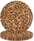 16 Platos de Papel Con Estampado de Leopardo de Safari de la Selva de 9 Pulgadas, Decoración de Vajilla para Fiesta de Animales para Niños