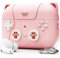NIUTRENDZ Niedliche Katze Silikon Hülle für AirPods Pro 2nd Generation Case Cover Klassische Handheld Spielkonsole Design Schutzhülle (Rosa)