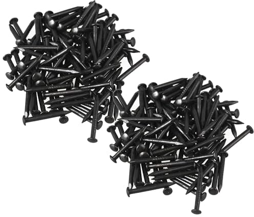BQLZR Copper 6 Inch Long Nail Spikes for Trees Stumps Roots Reliable Black Pack of 100