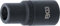 BGS 72105 | Gewindebohrer-Aufnahme-Steckschlüssel-Einsatz | 10 mm (3/8) | 7,3 mm