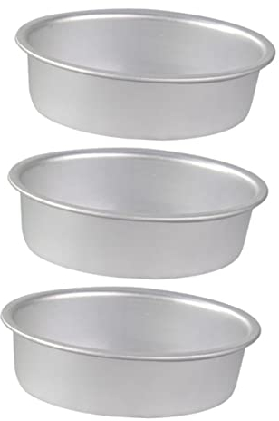 ABOOFAN Cake Pans 3pcs Mold Baking Pans Loaf Pans Roasting Pan Round Baking Pan Japanese Cheesecake Pan Nonstick Bakeware Aluminum Alloy Baking Bakeware Household Bakeware Baking Supplies