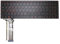 Clavier Francais AZERTY pour ASUS ROG GL752V / GL752VL / GL752VW / GL752VWM / GL552V / GL552VL / GL552VW - V143962BK1 FR 0KNB0-6611FR00 0KN0-RZ1FR11 + rétro-éclairage