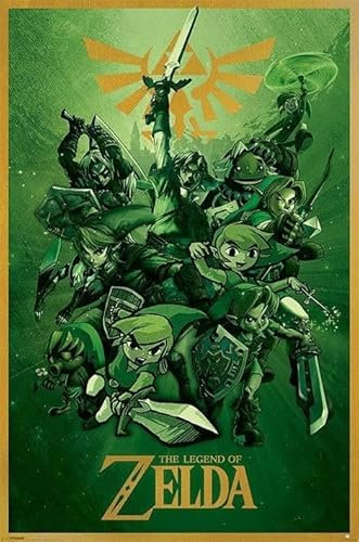 Grindstore The Legend Of Zelda Link Maxi-Poster, laminiert
