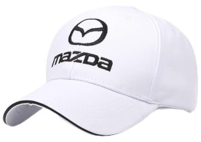 MNBVGHH Automobil Baseball Cap,für Mazda MX-5 2015-2023 Baseballmütze Sonnenhut UV-Schutz für Herren und Damen,Baseballkappe, Rennmütze, Reisekappe,B