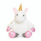 Weißes Einhorn Snuggable Hottie beheizbares Spielzeug