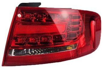 FELEA Heckleuchte Hinten Rücklicht Bremsleuchte Montage Für Audi A4 B8 2008-2012 Rückleuchte dynamische Blinker Bremslicht Nebelschlussleuchte,D-Outer Right