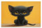 EVMILA Persian Kat Poster, Dekoratives Gemälde, Leinwand, Wandkunst, Wohnzimmer, Poster, Schlafzimmer, Gemälde 16x24inch(40x60cm)