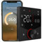 Qiumi Matter Smart Thermostat für individuelle Gas- / Wasserkesselheizung funktioniert mit Alexa Google Home Homekit Apple Home, Trockenkontakt 5A 95~240V AC