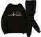 Pink Hoodie Mens Autumn Winter Casual Fashion Sweatshirt Patchwork Contrast Ribbed Design Zip Jacket Hoodie Sweatshirts for Women UK Oversized Men's Casual Hoodie Tank Tops Women