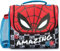 Disney Store Official Borsa Portapranzo Termica Bambini Spider-Man, inclusa tasca laterale in rete, H 19 x L 23 x P 10 cm