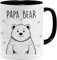 Papa Bear Mug | Cute Coffee Cup for Dad | Father’s Day Gift | Novelty Tea Mug | Birthday & Christmas Gifts for Him | Best Dad Gifts for Christmas Fathers Day