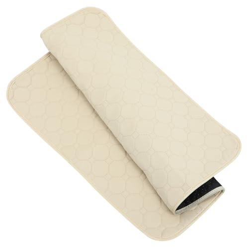 Garneck Waschbares Sitzschutzpolster aus Polyesterfaser Wasserabweisendes Autositzpolster in Beige Schützendes Sitzkissen für Esszimmer und Outdoor Stühle