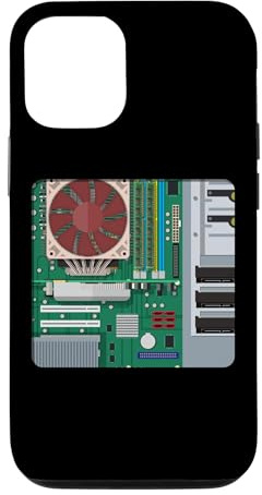 Carcasa para iPhone 12/12 Pro Técnicos de reparación de computadoras Ventiladores de PC Placa Base Carcasa Interior