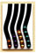 Cafedeco distributeur porte capsules compatible nespresso 4N capacité 40 capsules, dosettes 33x21x1cm