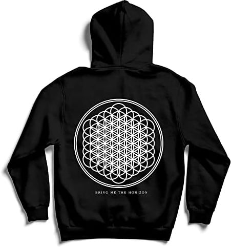 Bring Me The Horizon Herren Flower of Life Kapuzenpullover (1er Pack)