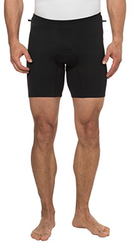 VAUDE Radunterhosen Herren kurz, Men's Bike Innerpants III Black M, gepolsterte Radhose-Unterziehhose mit hoher Elastizität, schnelltrocknend & atmungsaktiv