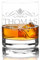 polar-effekt Whiskyglas Personalisiert 320 ml Trink-Glas für Whiskey, Rum und Scotch - Geschenk-Idee für Männer - Motiv-Gravur Ornament