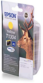 Original XXL Tinte passend für Epson Stylus SX 620 FW Epson T1304 3044010 , C13T13044010 , T130440 - Premium Drucker-Patrone - Gelb - 855 Seiten - 10,1 ml