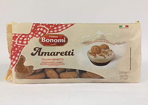 Bonomi Italian Amaretti Biscuits - Pack Size = 15x200g