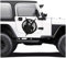 Finest-Folia UG V wie Vendetta Joker Aufkleber Autoaufkleber für PKW Auto LKW Kfz Zubheör Folie selbstklebend Aufkleber KX020
