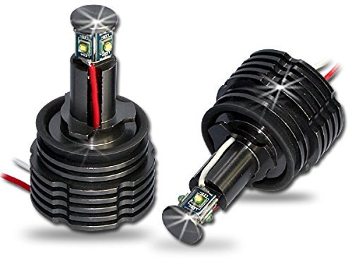 akhan stlh84 - LED SMD angel eyes Luz de posición 20 W H8 Adecuado para X6 E71