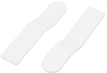 sourcing map 2X Sitzpolster Heber Plastik klebende Streifen Toilette Klodeckel Hebegriff