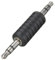 CABLEPELADO Adaptador Audio Estéreo Jack 3.5 mm Macho a Macho, Acoplador y Extensor Cable Audio | PVC | Color Negro