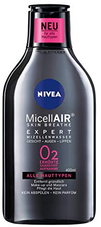 NIVEA MicellAIR Skin Breathe Mizellenwasser Expert, 400 ml