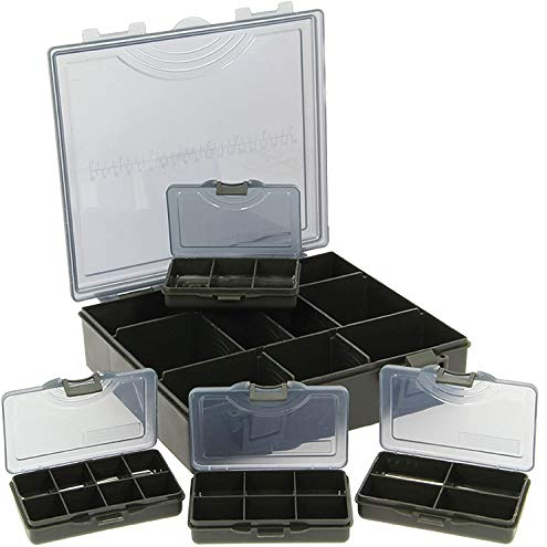 Angel Berger Carp Tackle Box Medium Karpfen Box