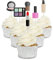 Makeup Cupcake Toppers - 12pk - Decoration Picks