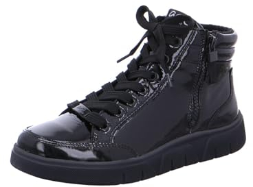 ARA Damen Rom Sneaker, Schwarz, 39 EU