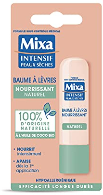 Mixa Intensif Lippenbalsam für trockene Haut, 100% natürlich